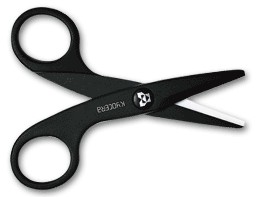 foto Keramick� n��ky s �ernou rukojet� - 4,5 cm